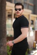 Erkek Yakalı Kısa Kollu T-shirt resmi